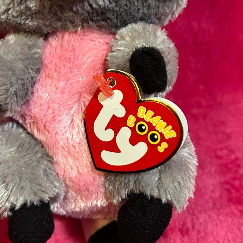 Ty Beanie Boo Rocco the Racoon - Picture 4 of 5